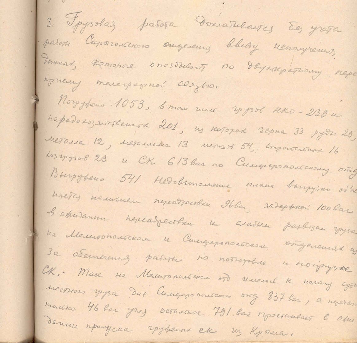 Оперативне донесення 21.05.1944